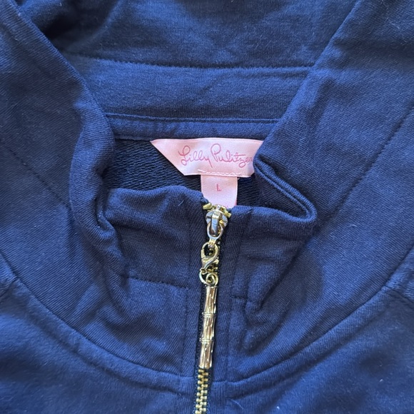EUC Lilly Pulitzer Skipper Popover - True Navy - Picture 3 of 4